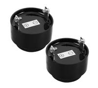 BAZEITFLOW 2PCS Continuous Piezoelectric Buzzer Alarm Dc Electronic Warning Device for Automotive Reverse Signals and Control Panels Loud Clear Sound for Industrial Automation Safety