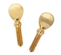 BAZEITFLOW 2pcs Copper Flute Head Screws Metal Repair Parts for B♭ E♭ Soprano Alto Saxophone Clarinet Headjoint Maintenance Accessories