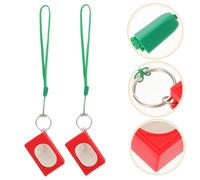 BAZEITFLOW 2pcs Dog Training Clickers Square Clicker for All Breeds Portable Training Device for Dogs and Cats Behavior Correction with Sound and Vibration