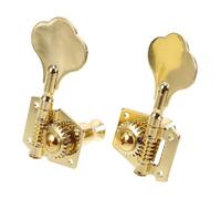 BAZEITFLOW 2pcs Electric Bass String Tuning Pegs Guitar Machine for Easy Installation for Electric and Acoustic Guitars Stability and Sound Quality