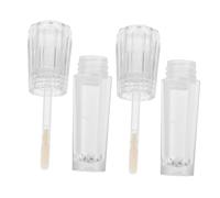BAZEITFLOW 2pcs Empty Lip Gloss Tube Lipgloss Tubes Lip Oil Container for Travel Makeup Refillable Gloss Dispenser