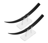 BAZEITFLOW 2pcs Eyelash Display Model with Wide Curvature Range for Accurate False Eyelash Training for Makeup Artists and Beauty Schools