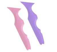 BAZEITFLOW 2pcs Eyeliner Stencils Silicone Makeup Tools Eyeliner Applicator Eyeshadow Aids Wearing Aid Makeup Templates for Girl Tools