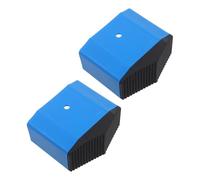 BAZEITFLOW 2pcs Folding Ladder Feet Rubber Covers Non-Slip Replacement Pads for Step Ladders Protective Cushion Mats for Floor Surface Protection and Stability