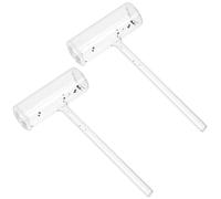 BAZEITFLOW 2pcs Glass Iodine Sublimation Tubes for School Physical Experiments Transparent Sealed Sublimation Equipment Practical Chemistry Teaching Tool for Students