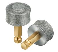 BAZEITFLOW 2Pcs Grinding Heads for Pet Nail Grinder Professional Replacement for Dog Toenail Grooming Tool and Easy to Install for Paws Care