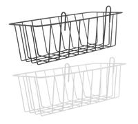 BAZEITFLOW 2pcs Hanging Rabbit Hay Feeders Metal Suspending Bunny Feeder Rack Hay Holder for Cage Small Animals Pet Supplies