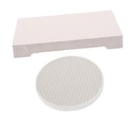BAZEITFLOW 2pcs Heat Resistant Jewelry Soldering Board with Honeycomb Welding Block for Silver Copper Crafting Durable Insulation Panel for Metalworking and Soldering Parts