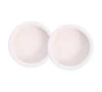 BAZEITFLOW 2pcs Large Ceramic Escape-proof Reptile Food Bowls and Water Basins for Snakes, Lizards, and Tortoises Sturdy Reptile Water Feeders Suitable for Amphibians and Small Pets