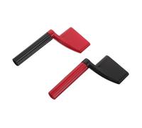 BAZEITFLOW 2pcs Manual String Winder for Bass and Ukulele with Ergonomic Handle and Precision Gear Structure, Reducing String Damage and Ensuring Wide Instrument Compatibility