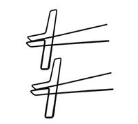 BAZEITFLOW 2Pcs Metal Music Note Clamps Smooth-Edge Book Clips for Music Scores and Pages Easy One-Hand Operation Multi-use for Books Manuals and Backpacks