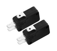 BAZEITFLOW 2Pcs Microwave Oven Switch Replacement for Home Appliance Repair Precise Contact Micro Switch Terminal Design and Compatible for Electronic Devices
