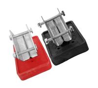 BAZEITFLOW 2pcs Non-Slip Ladder Feet Pads Rubber Ladder Leg Caps Thickened Foot Protectors with Screws for Aluminum Alloy Folding and Extension