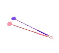 BAZEITFLOW 2pcs Pet Dog Cat Training Sticks Small 42cm Mixed Colors Sturdy Pet Trainer Tools for Dog and Cat Training Indoor Outdoor Use