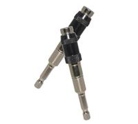 BAZEITFLOW 2pcs Pivot Drill Bit Holder Flexible Hex Shank Extension with Locking for Tight Spaces and Rotary Use