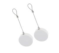 BAZEITFLOW 2pcs Retractable Anti-Theft Cable Locks with High-Strength Steel Wire Adjustable Security Pull Box for Digital Accessories and Store Displays Multipurpose Hardware Security Cable