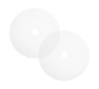 BAZEITFLOW 2pcs Round Silicone Dehydrator Mats with Center Non Stick Heat Resistant Food Dryer Pads for Efficient Fruit Drying and Nutrient Retention Reusable Fruit Dryer Sheets