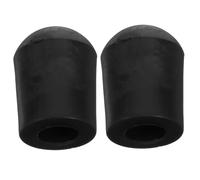 BAZEITFLOW 2pcs Rubber Tip Endpin Stopper for Cello and Double Bass, Non-slip End Pin Protector with Anti-skid Rubber Mat, Musical Instrument Accessory for Stability and Performance