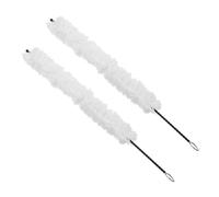 BAZEITFLOW 2pcs Saxophone and Flute Cleaning Brush Soft Bristle Instrument Maintenance Tool for Alto Sax Pad Saver and Flute Cavity Care Kit