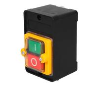 BAZEITFLOW 2pcs Self Lock Push Button Switch Heavy Duty Power Control for Mechanical Equipment Industrial Motor Start Stop Switch Compact Design with High Capacity