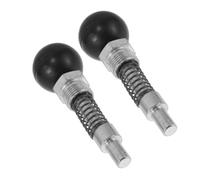 BAZEITFLOW 2pcs Spring Knob Fitness Equipment Pins for Quick Release Handle Precision Reset Pop Pins for Exercise Machines Smooth Operation Gym Workout Accessories