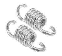 BAZEITFLOW 2pcs Swing Spring Hammock Chair Swing Lift Regulator Cross Spring Back Seat Kit Swing Drawstring Duffle Tote Heavy Duty Spring Hammock Chair Spring Steel