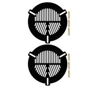BAZEITFLOW 2pcs Telescope Focusing Mask for Refractors Focus Aid Astronomy Focusing Tool Mount outside Drawtube Telescope Adjustment Equipment for Lenses