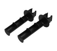 BAZEITFLOW 2pcs Toilet Paper Holder for Wheelchair Replacement Rod Paper Roll Stand for Seniors Nursing Patient Commode Chair Bedside Use