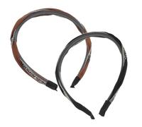 BAZEITFLOW 2pcs Twist Headband Bridal Hair Accessories Hair Accessories for Knotted Hair Hoop Rhinestone Embellished Hairband Knotted Rhinestone Headband Women Jeweled Hair Hoop Fabric