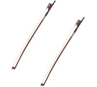 BAZEITFLOW 2Pcs Violin Bow Replacement Professional Instrument Accessory for Students Advanced Players Enhanced Tone Vibration Transfer for Serious Musicians