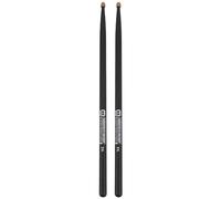 BAZEITFLOW 2pcs Walnut Wood Drumsticks for Percussion Instruments Durable Black Jazz Kirin Series Sticks for Practice Performances and Versatile Musical Styles