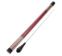 BAZEITFLOW 2pcs Wooden Orchestra Conducting with Imitation Handles Lightweight Music Baton for Conductors and Students Black and Brown Random Colors Comfortable Grip for Symphony Random Color