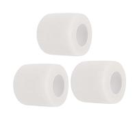BAZEITFLOW 3 Rolls Self Adhesive Sports Protective Band for Pets Humans Elastic Wrap for Wound Care Sprains Swelling Non Stick Design for Athletic Support Hand Injuries