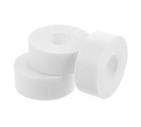 BAZEITFLOW 3 Rolls White Shirt Collar Protectors Self-adhesive Sweat Absorbent Tape Easy to Apply Non-woven Cloth Neck Liners for Men Summer Use