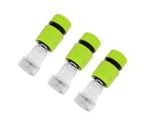 BAZEITFLOW 3 Sets High Strength Pressure Washer Connector Kit with Transparent Water Inlet Filter Hose Adapter for Car Washer and Garden Hose Durable Quick Connect Filter for Efficient