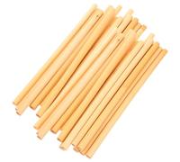 BAZEITFLOW 30pcs Natural Reed Bee Tubes for Pollination Refill Replacement for Bee Houses Lightweight Easy to Use Beekeeping Tools