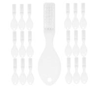 BAZEITFLOW 30pcs Travel Toothbrushes with Short Handle Mini Toothbrushes for Prison and Psychiatric Use Preventing Self-harm Compact and Easy to Use Institutional Supplies