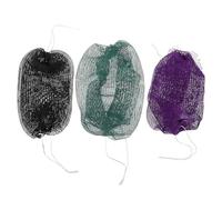 BAZEITFLOW 3pcs African Exfoliating Bath Sponge Gentle Back Scrubber Skin Smoother for Daily Use Sauna Home Gym Exfoliating Shower Towel Dead Skin Removal