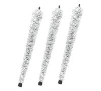 BAZEITFLOW 3pcs Alto Saxophone Cleaning Brushes Soft Neck Swab for Deep Interior Maintenance Fit for Beginners and Professionals Preserves Sound Quality and Instrument Integrity