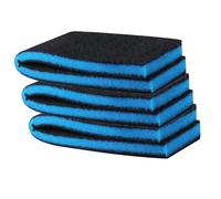 BAZEITFLOW 3pcs Aquarium Filter Sponge Pad Biochemical Polyether Prefilter Media for Fresh and Sea Water Fish Tanks Reusable Bio Media to Reduce Residue and Fish Mortality