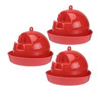 BAZEITFLOW 3pcs Automatic Chick Water Fountain Chicken Drinkers Poultry Water Drinking Cups Easy Feeding Bowl for Geese Birds Quail