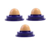 BAZEITFLOW 3Pcs Cat Licking Ball Mint Flavor Catnip Snack Hairball Care Vitamin Treats for Indoor Cats and Relaxation Aid