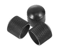 BAZEITFLOW 3Pcs Electric Guitar Volume Knobs Stylish Metal Accessories for Bass Guitar Easy to Install Durable and Convenient and Basses