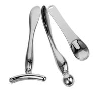 BAZEITFLOW 3pcs Eye Massage Stick Applicator Eye Roller for Dark Circles Treatment Double-ended Beauty Tool for Self Care at Home