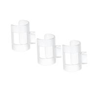 BAZEITFLOW 3pcs Flute Blowing Training Nozzle Set Pvc Chinese Flute Wind Nozzle Accessories for Defg Key Beginners Practice and Skill Development