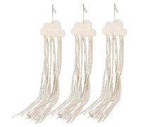 BAZEITFLOW 3pcs Hair Bow Organizer for Wall Hanger Hair Accessories Storage Holder Multi-Purpose Lightweight Bow Clips Organizer with Playful Nordic