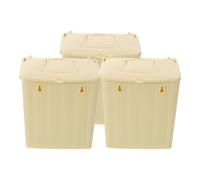 BAZEITFLOW 3pcs Hanging Bird Breeding Nest Box Plastic Bird Incubation House Practical Nesting Box Suitable for Finches Budgies Parakeets in Outdoor and Indoor Birdcages