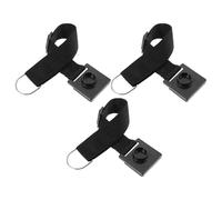 BAZEITFLOW 3PCS Non-slip Cello Endpin Holder Mats with Adjustable Strap Stable Spike Anchor Floor Pads for Instrument Protection and Secure Grip During Performance