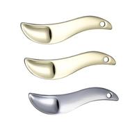 BAZEITFLOW 3pcs Practical Makeup Dig Scoop and Cosmetic Spatula Set Portable Face Cream Eye Cream Mask Pick Stick for Skincare Application