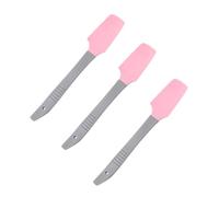BAZEITFLOW 3pcs Professional Multi-function Wax Sticks Portable Wax Applicators for Body Hair Removal Safe Smooth Silicone Spatulas for Supply and Depilation